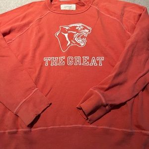 The Great size 1 cotton distressed sweatshirt
